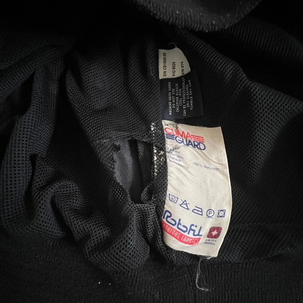 Cutter & Buck Chickasaw Golf Course V-Neck Windbreaker Pullover Mens XL‎ Black